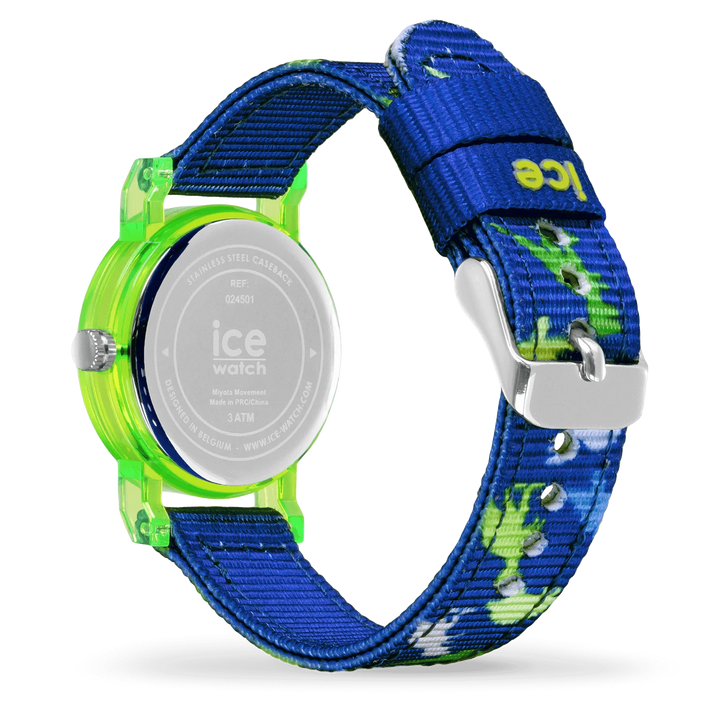 ICE Learning Green Dinosaur Kinderuhr