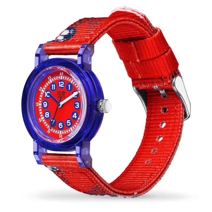 ICE Learning Red Football Kinderuhr