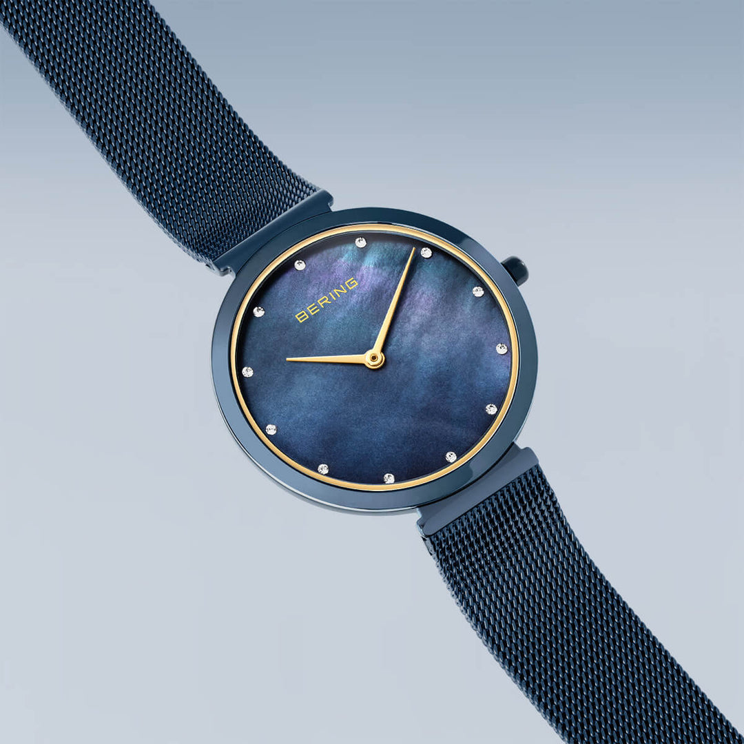 Bering Classic, blau glänzend, 18132-399