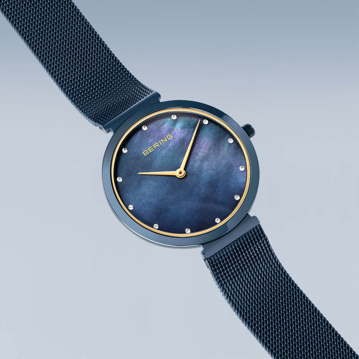 Bering Classic, blau glänzend, 18132-399