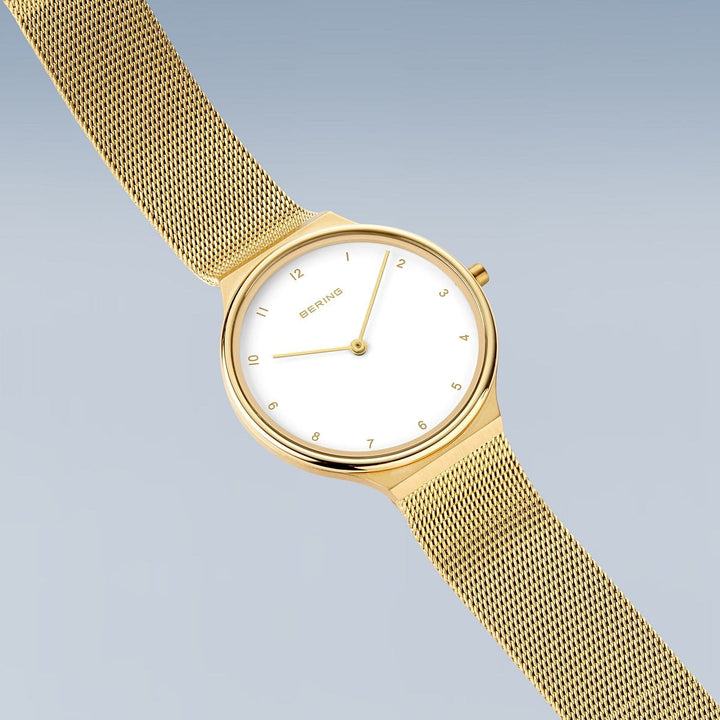 Bering Ultra Slim, gold poliert/gebürstet, 18434-334