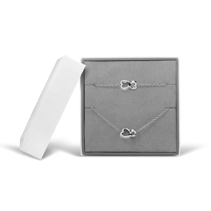 Bering Schmuck-Set Arctic Symphony, silber glänzend, 447-659-Silber