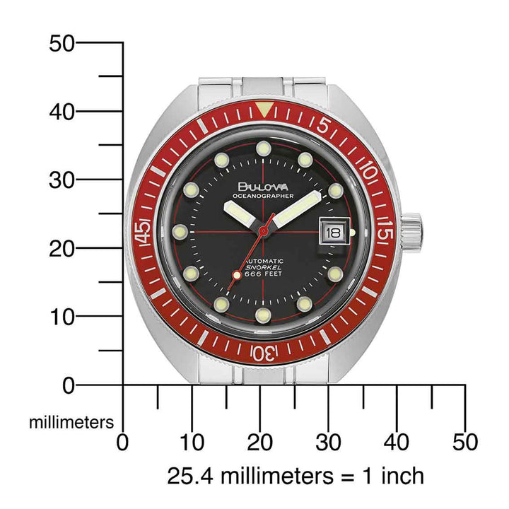 Bulova Oceanographer 96B343 Herrenuhr