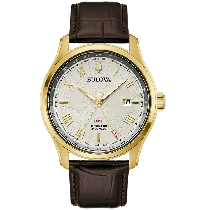 Bulova Wilton GMT Automatik 97B210 Herrenuhr