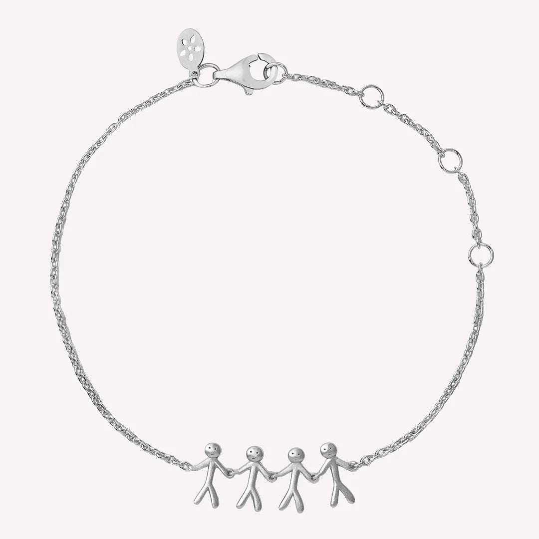 byBiehl Together Family 4 Armband Sterlingsilber