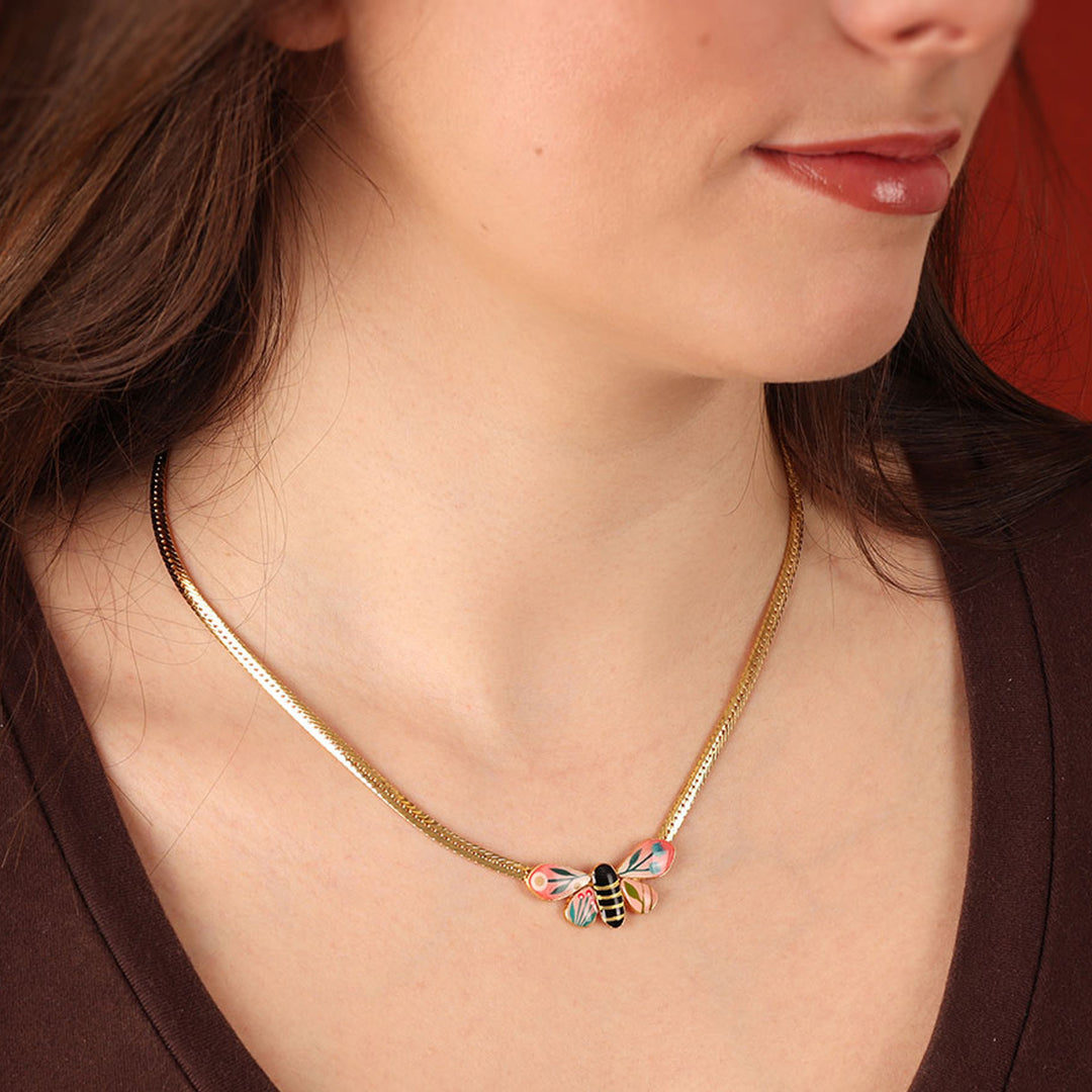 Halskette  La vie en rose