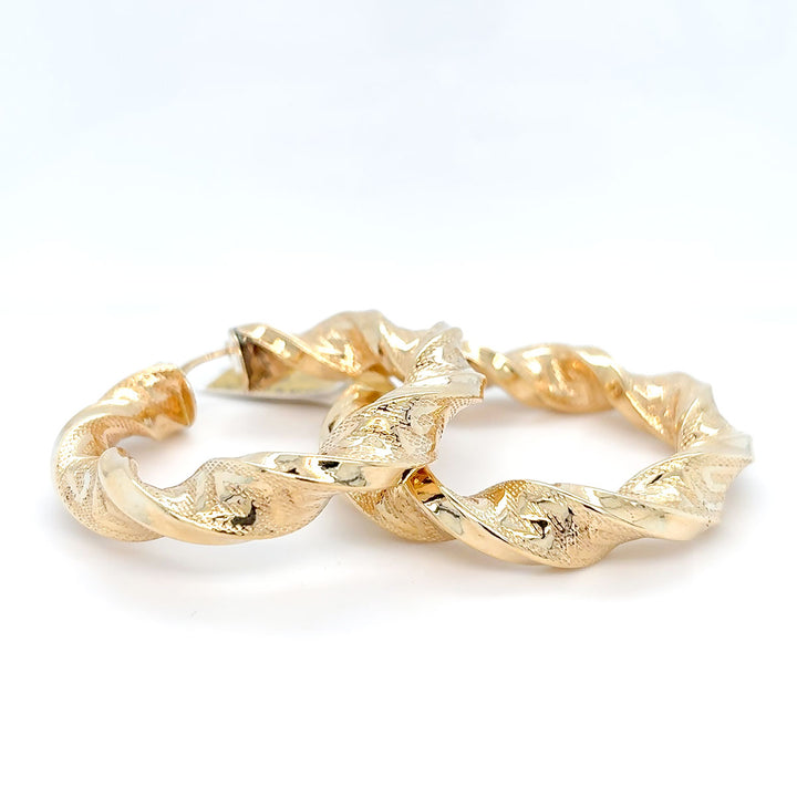 Creolen 585 Gelbgold