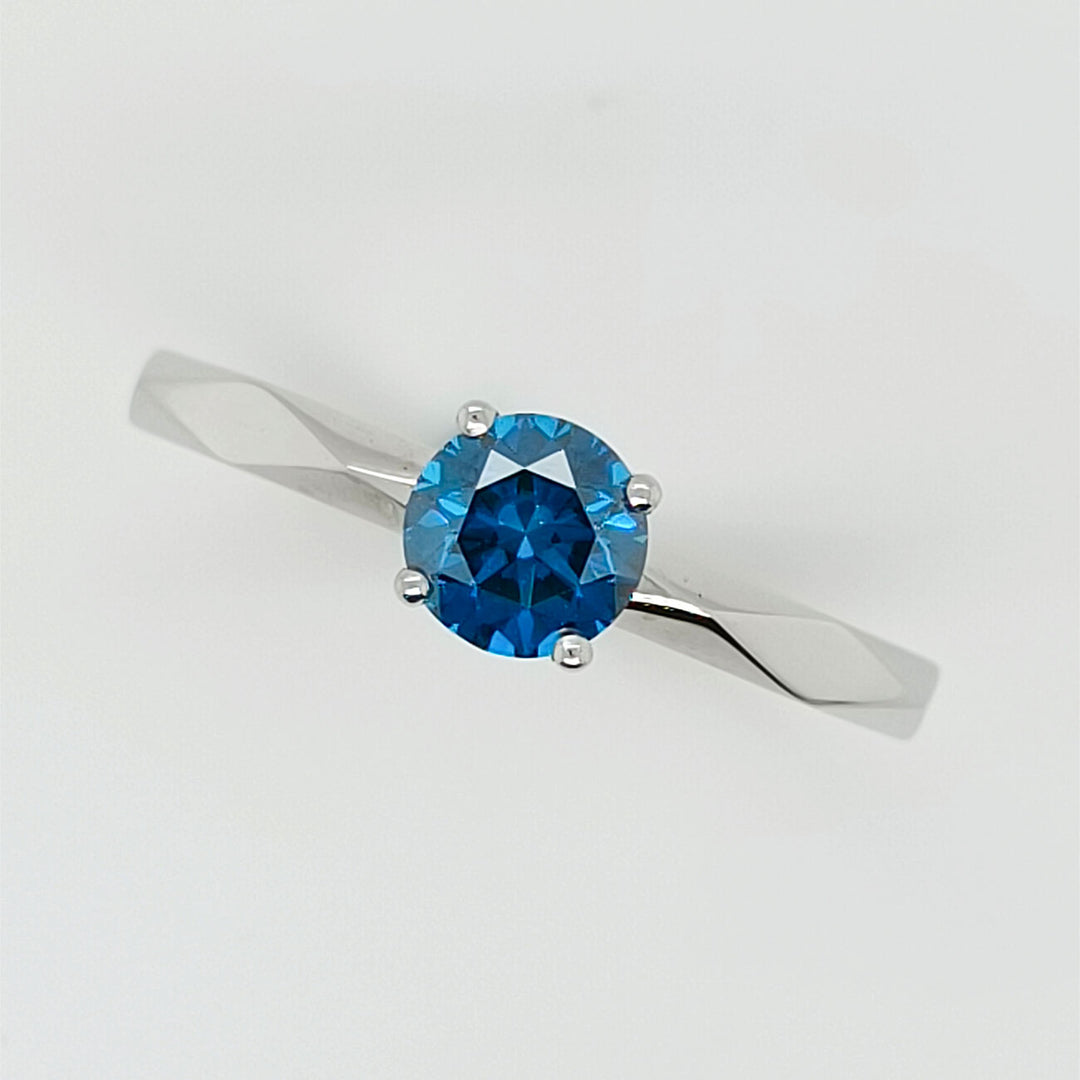 Solitair Ring Platin, Brilliant