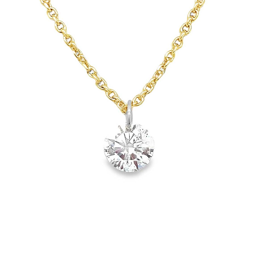 Brillantläufer auf Kette