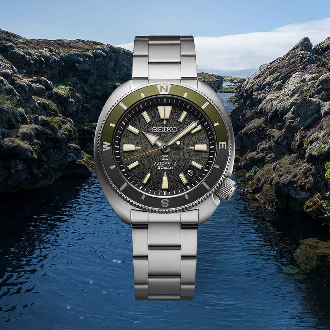 Seiko Prospex Automatik Diver SRPK77K1 Silfra Tortoise European