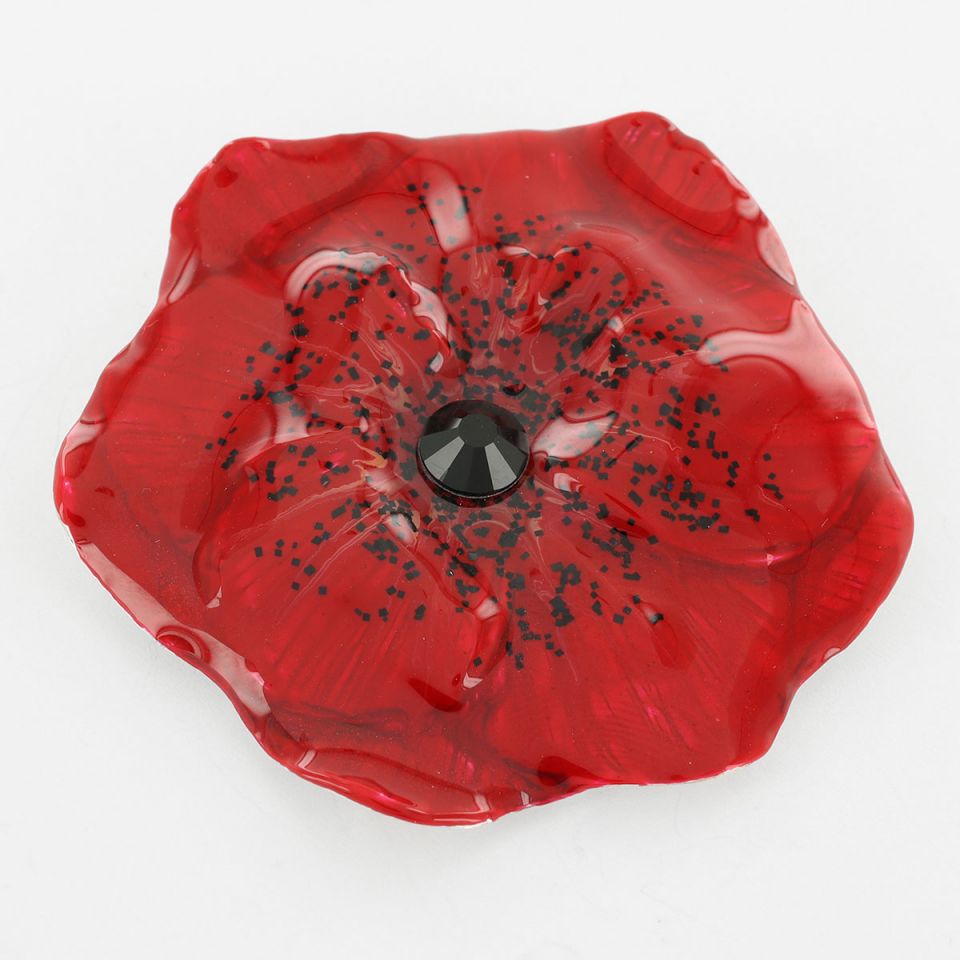 Brosche Joli Coquelicot