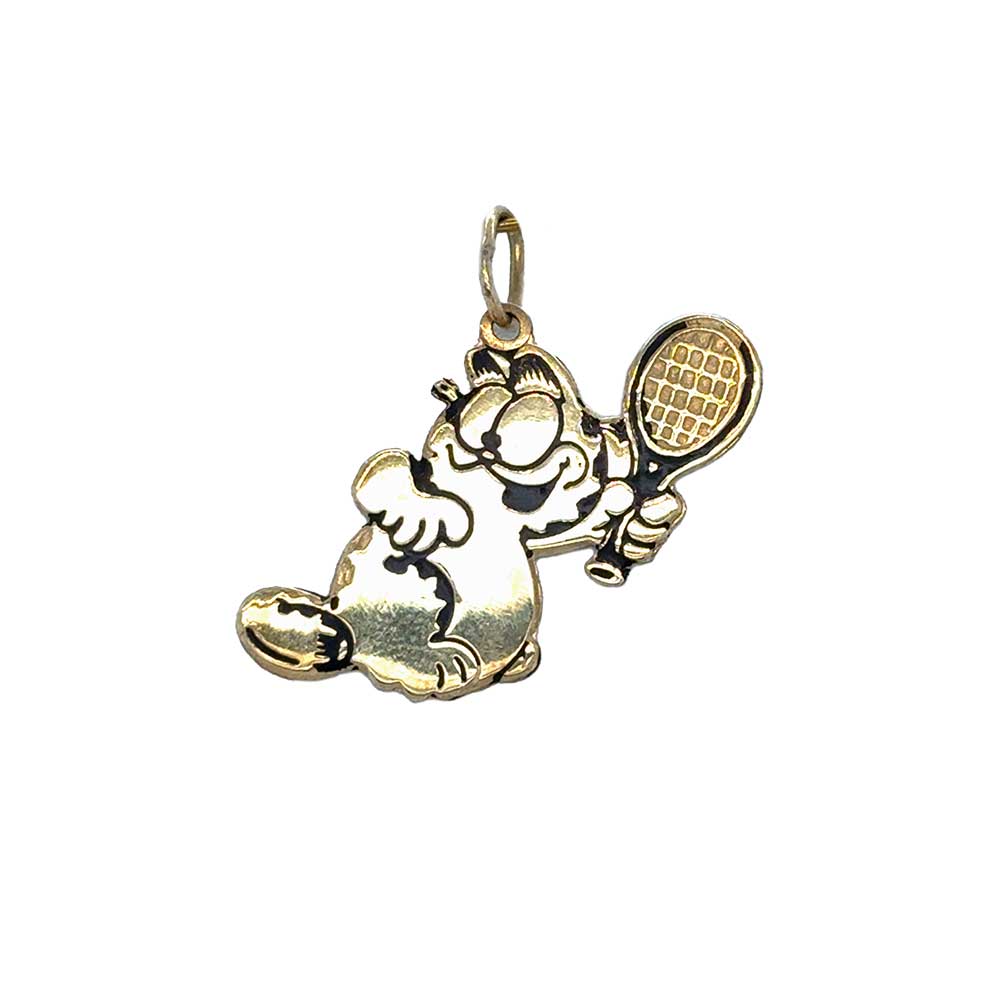 Anhänger "Garfield", 585 Gelbgold