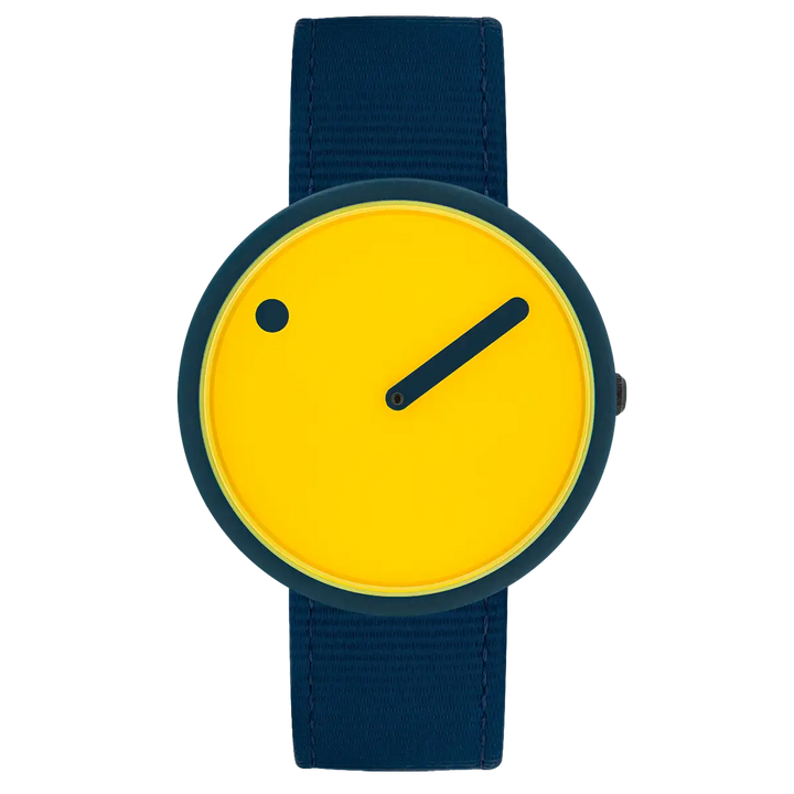 Picto Armbanduhr Pink Reef R44024-R001 Navy Blue recycled strap