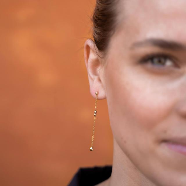 Nordahl Andersen Ohrhänger BEADIT52 vergoldet