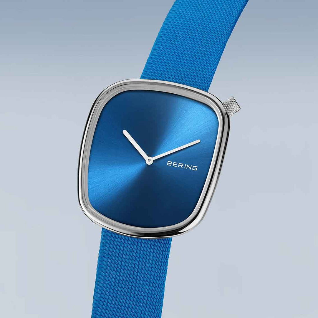 Bering "Ocean Peeble", silber glänzend, unisex, 18040-308