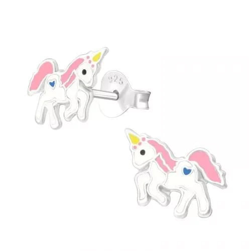 Ohrstecker Einhorn-Motiv für Kinder