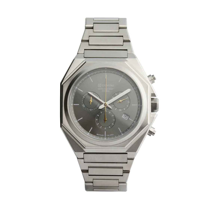 Gemini Chronograph Silber Herrenuhr