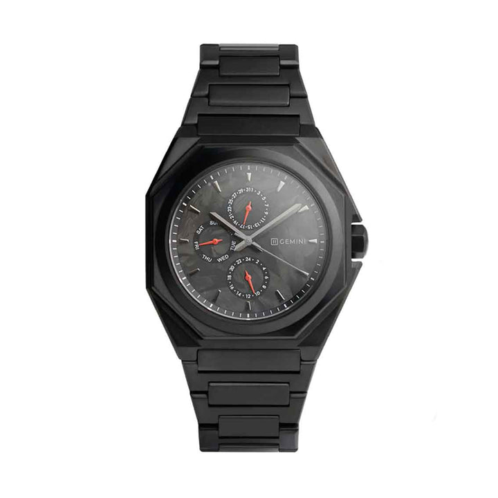 Gemini Chronograph Schwarz limited edition 2022 Karbonzifferblatt Herrenuhr