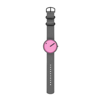 Picto Armbanduhr Pink Reef R44011-R009 Grey recycled strap Unisex