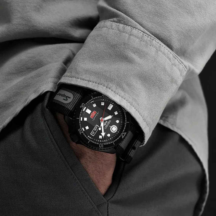 Seiko 5 Sports Automatik »HONDA SUPER CUB« SRPJ75K1