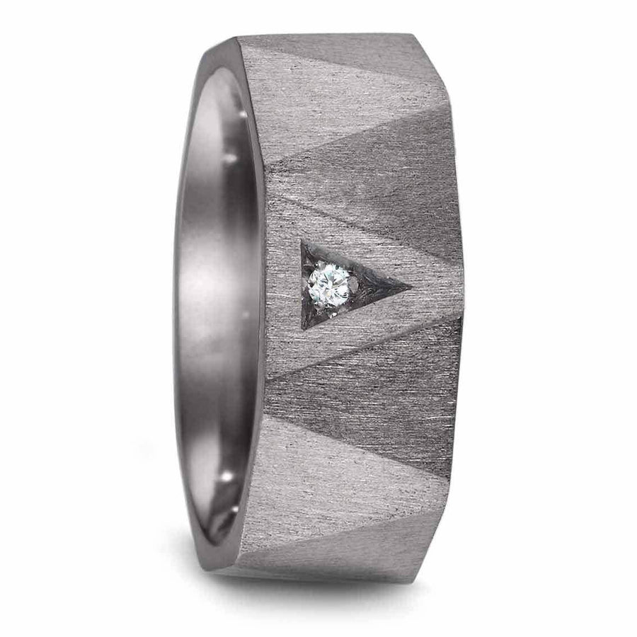 Teno Eheringe Tantal Diamant 0,02 ct - My Fine Jewellery