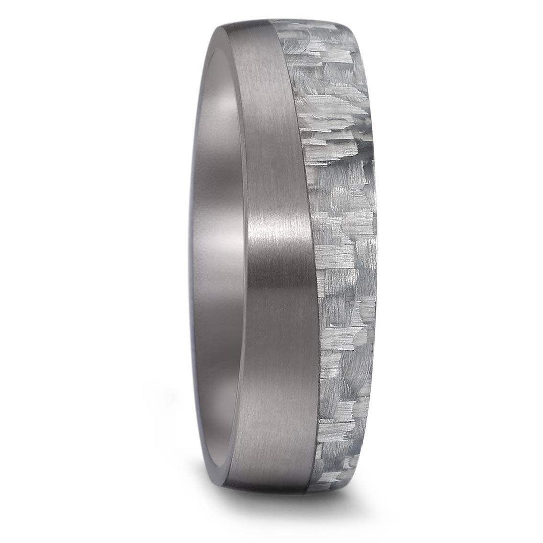 Teno Eheringe Tantal, Carbon Diamant 0,06 ct - My Fine Jewellery