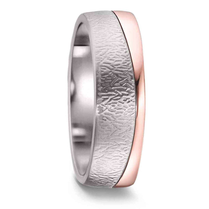 Titanfactory Eheringe Titan, Rotgold - My Fine Jewellery