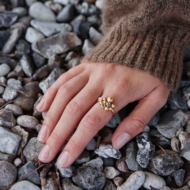 byBiehl Pebbles Ring farbig