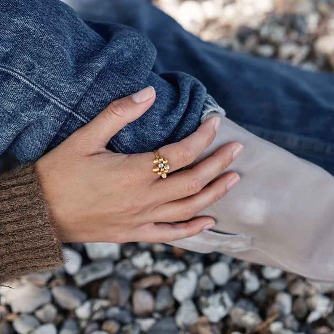 byBiehl Pebbles Ring farbig