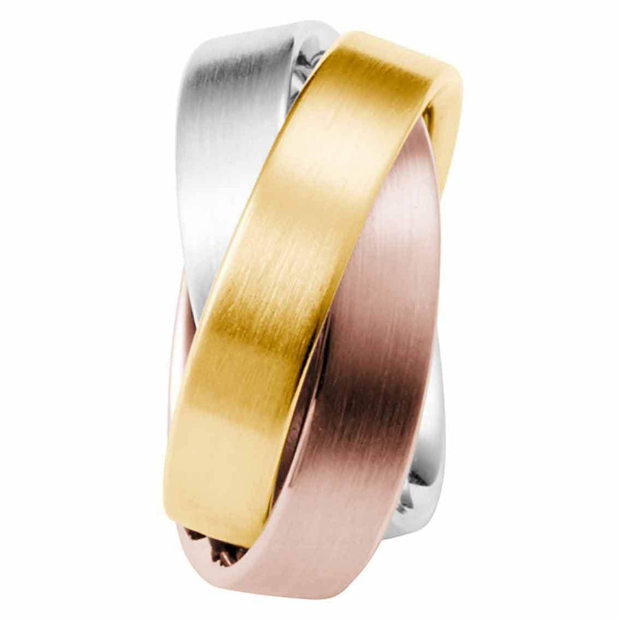 Damenring, 5 mm, Gelbgold, Verbundring - My Fine Jewellery