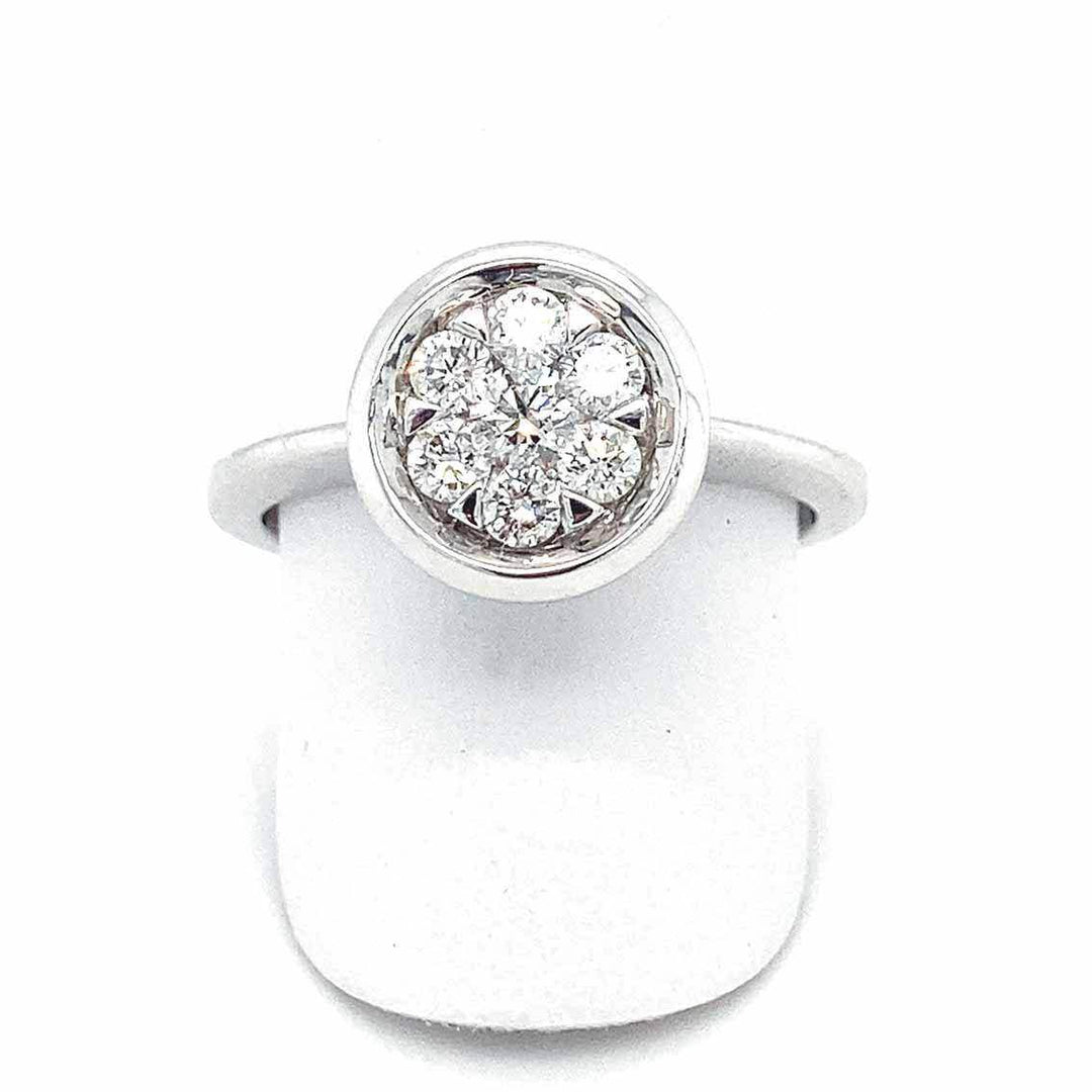 Brillantring, 585 Weißgold - My Fine Jewellery
