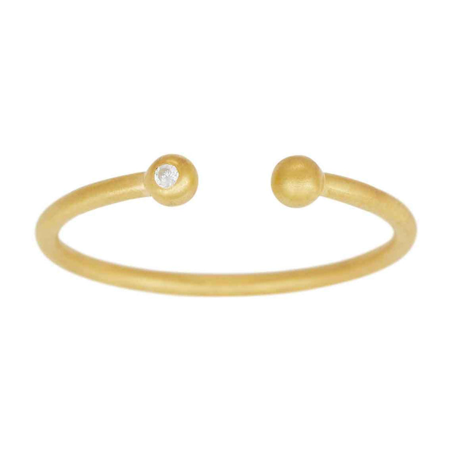 Nordahl Andersen vergoldeter Silber Ring LIGHT52 - My Fine Jewellery