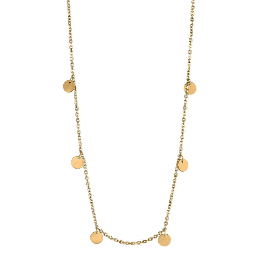 Nordahl Andersen vergoldete Silber Halskette DISC52 5mm