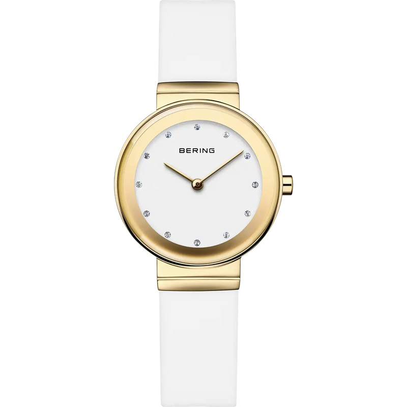 Bering Classic, weiß - gold glänzend, 10129-934
