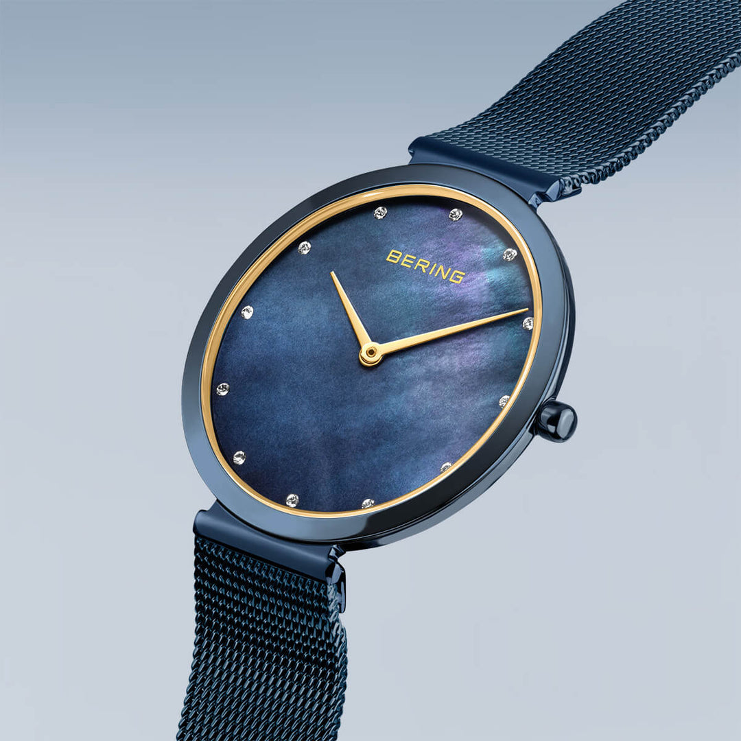 Bering Classic, blau glänzend, 18132-399