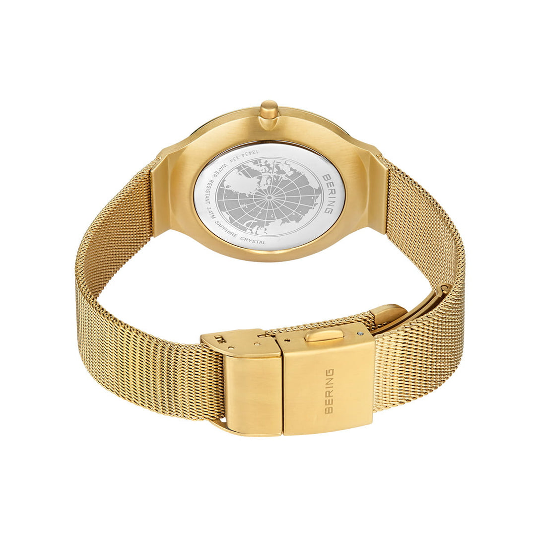 Bering Ultra Slim, gold poliert/gebürstet, 18434-334