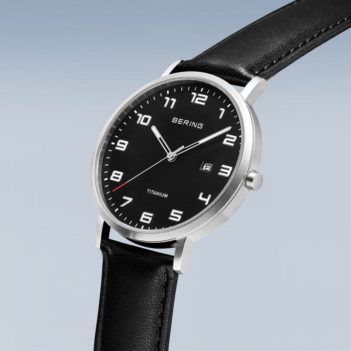 Bering Titanium, silber gebürstet 18640-402