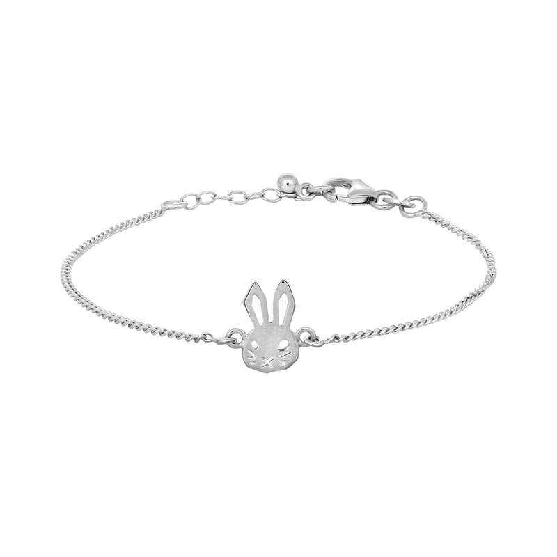 NOA Kids Armband, Hase, Sterlingsilber