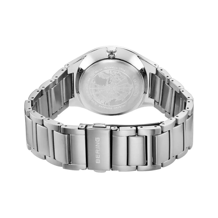 Bering Titanium, silber gebürstet, 11739-772