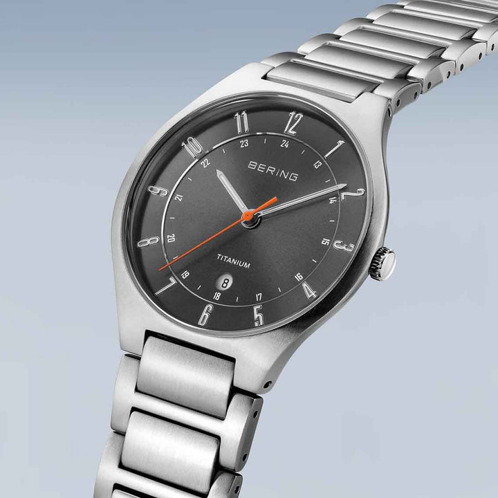 Bering Titanium, silber gebürstet, 11739-772