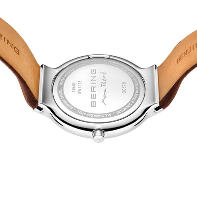 Bering Herrenuhr Max René silber glänzend 15540-504