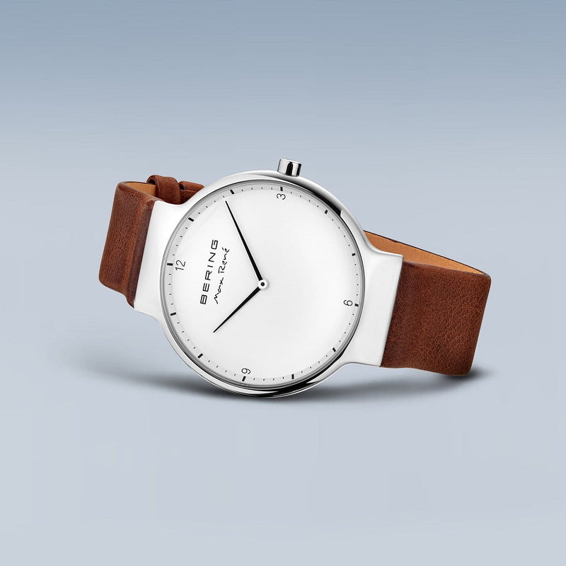 Bering Herrenuhr Max René silber glänzend 15540-504