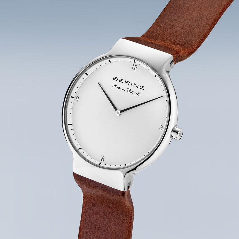 Bering Herrenuhr Max René silber glänzend 15540-504