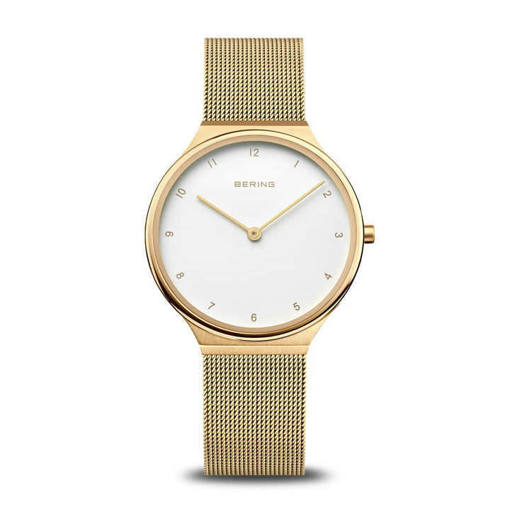 Bering Ultra Slim, gold poliert/gebürstet, 18434-334