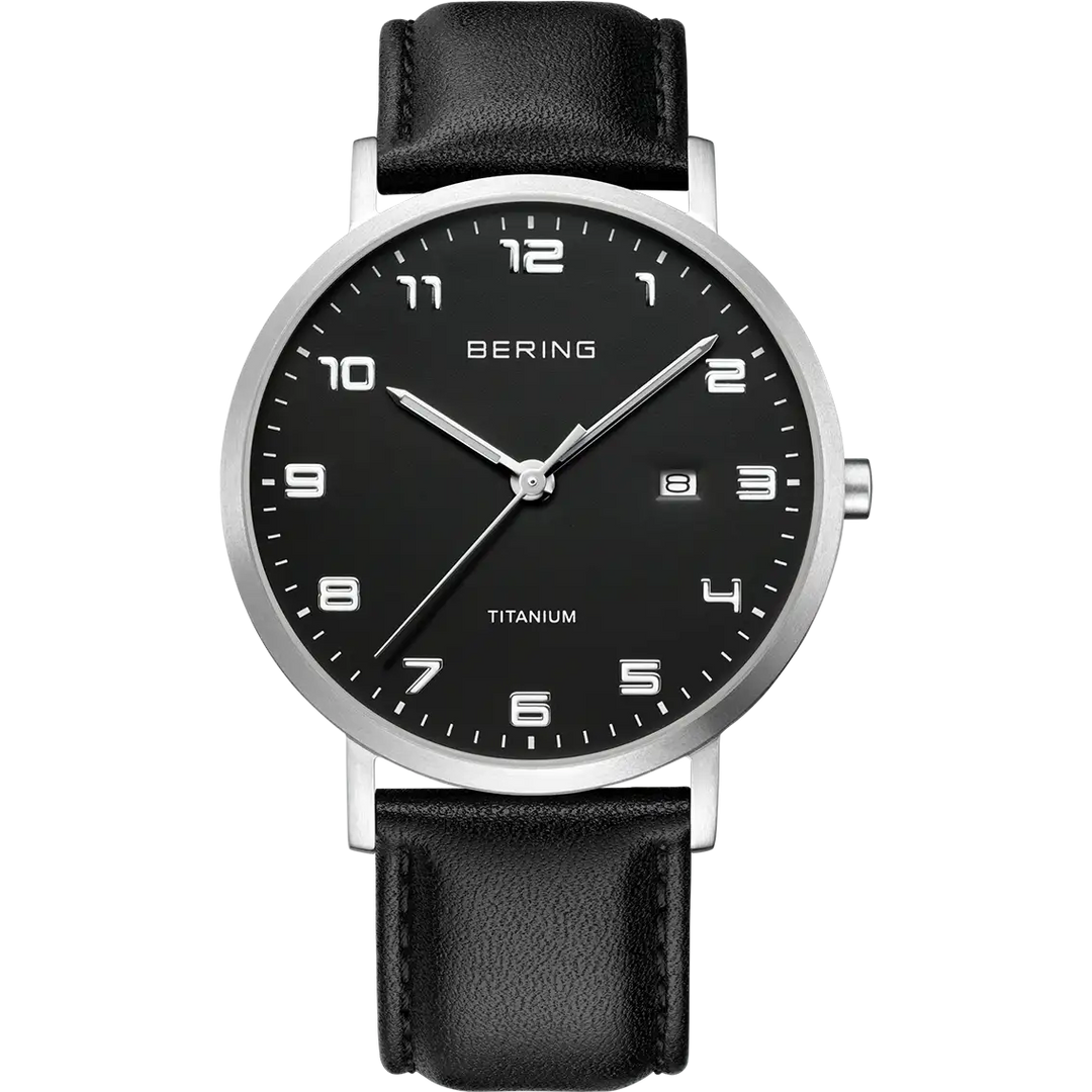 Bering Titanium, silber gebürstet 18640-402