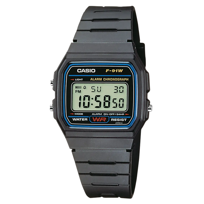 Casio F-91W-1YEG Timeless Collection
