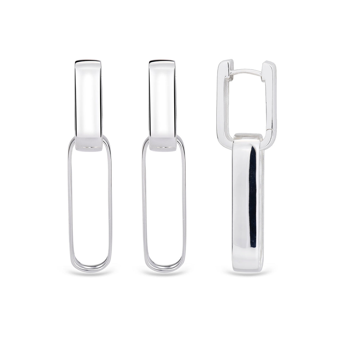 Creolen Sterlingsilber poliert