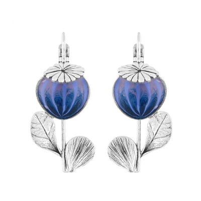 Ohrringe Opium blau