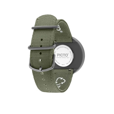 Picto Armbanduhr Turtle Green R44012-R011 recycled strap