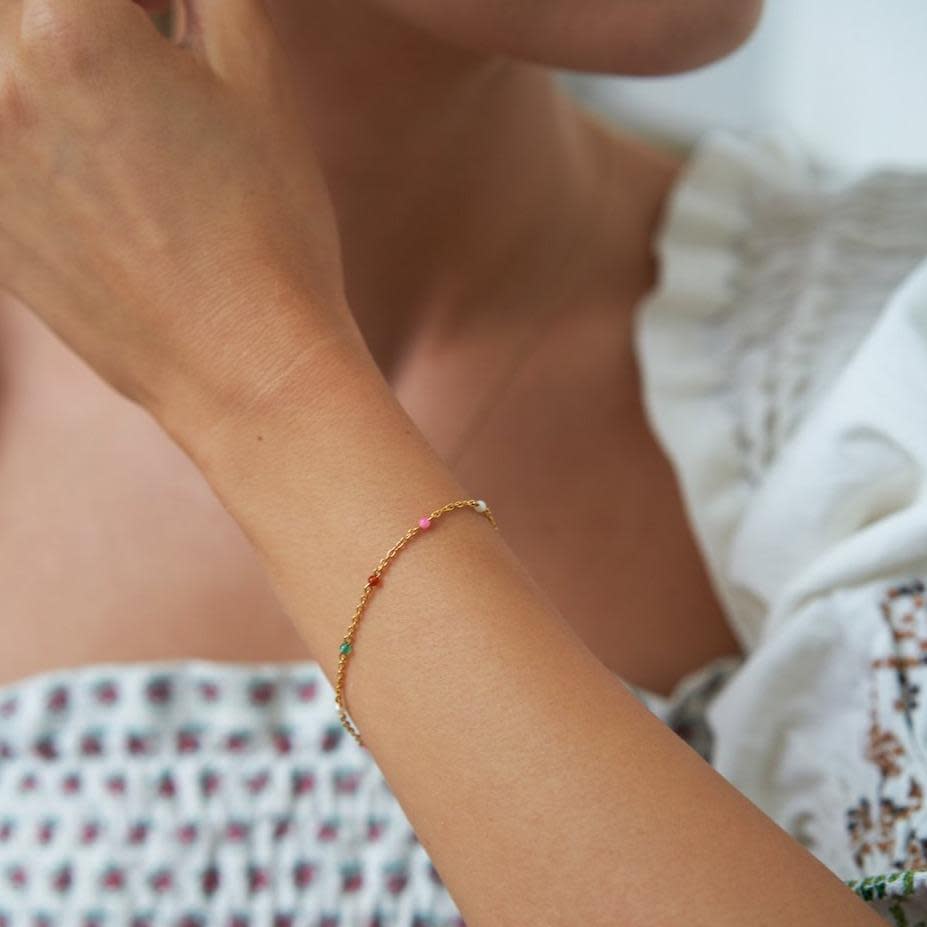 byBiehl Jungle Scarlett Armband Sterlingsilber vergoldet